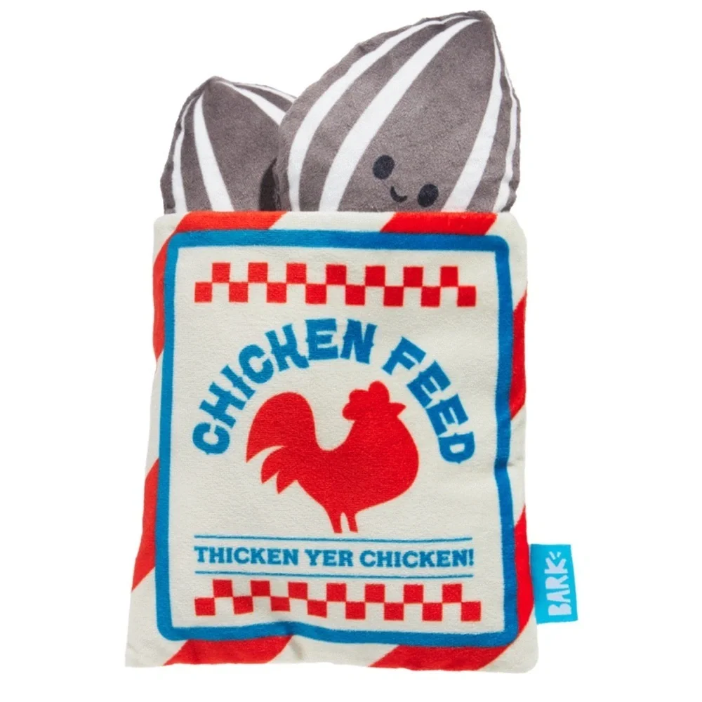Bark Chunky Chicky Feed Dog Toy NEW